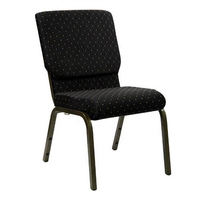 Chaises d'église pudique à prix bon marché, 2 pièces