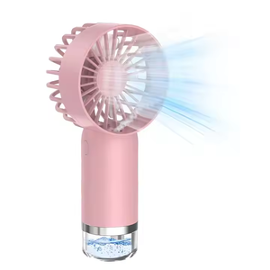 Ventilador de Mano Portátil con Rociador de Agua, 3 Velocidades, para Maquillaje, Viajes, Oficina - Product Image 2