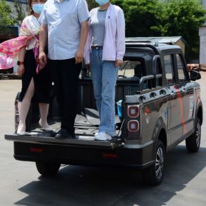 Mini Camioneta Eléctrica de Cuatro Ruedas de Baja Velocidad, Vehículo de Nueva Energía, Motor de 2000W, Batería de 30kWh, Frenos de Disco en las 4 Ruedas, Autonomía de 100km - Product Image 5