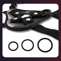 En gros Antpop 100% imperméable, harnais porte-ceinture en cuir avec support pour godemichet, taille réglable, culotte harnais, jouets sexuels