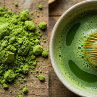 Poudre de Matcha de Qualité Supérieure 50g pour Boissons, Personnalisation Haut de Gamme, Fournisseur de Marque Privée