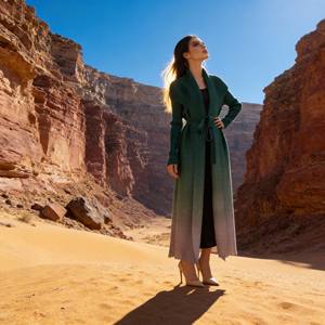 Vestido Abaya de Poliéster con Bordado Premium, Ropa Islámica Modesta con Diseño Personalizado para Mujeres Musulmanas, Proveedor de Lujo - Product Image 3