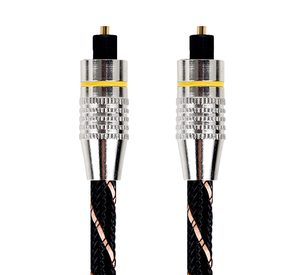 High Quality 1M 1.5M 2M 3M 5M 10M PET Net Braided Toslink <strong>Digital</strong> Fiber <strong>Optic</strong> <strong>Cable</strong> - Product Image 1