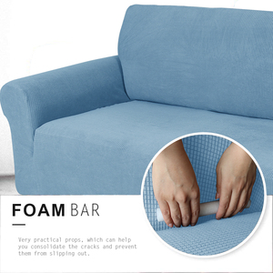 Housse de canapé extensible universelle en spandex pour salon moderne, prête à l'emploi, 2, 3, 4 places, ensemble de 3 pièces - Product Image 4