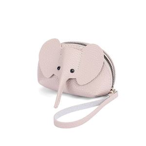 Creative Women's Little <strong>Elephant</strong> Leather <strong>Coin</strong> <strong>Purse</strong> Handheld Zipper Bag for Lipstick Key and Card Storage New PU Material - Product Image 5