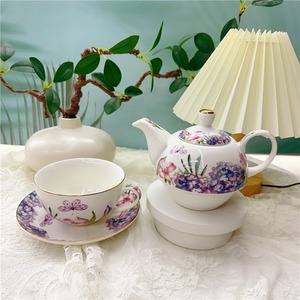 MSH théière imbriqué<span class=keywords><strong>e</strong></span> en céramique de style européen mini service à thé de luxe de l'après-midi - Product Image 3
