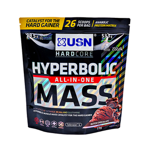 Cá Nhân in độ ẩm bằng chứng dây kéo HOLO đứng lên túi tập thể dục 2kg Bột Whey doypack bao bì túi gói protein - Product Image 1