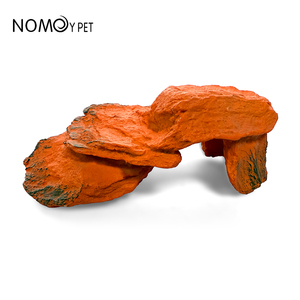 NOMOY PET Accessori per Terrario, Grotta Nascondiglio in Resina di Piccole Dimensioni per Rettili, Rifugio per Geco Leopardino e Drago <span class=keywords><strong>Barbuto</strong></span> - Product Image 4