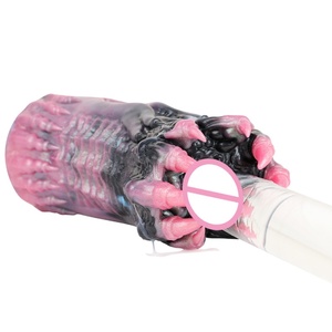 GEEBA Silicone Monster Animal Male Masturbator Cup Realistic Textured Artificial Vagina <b>Men</b> Masturbation Sex <b>Toys</b> <b>for</b> <b>Men</b> - Product Image 3