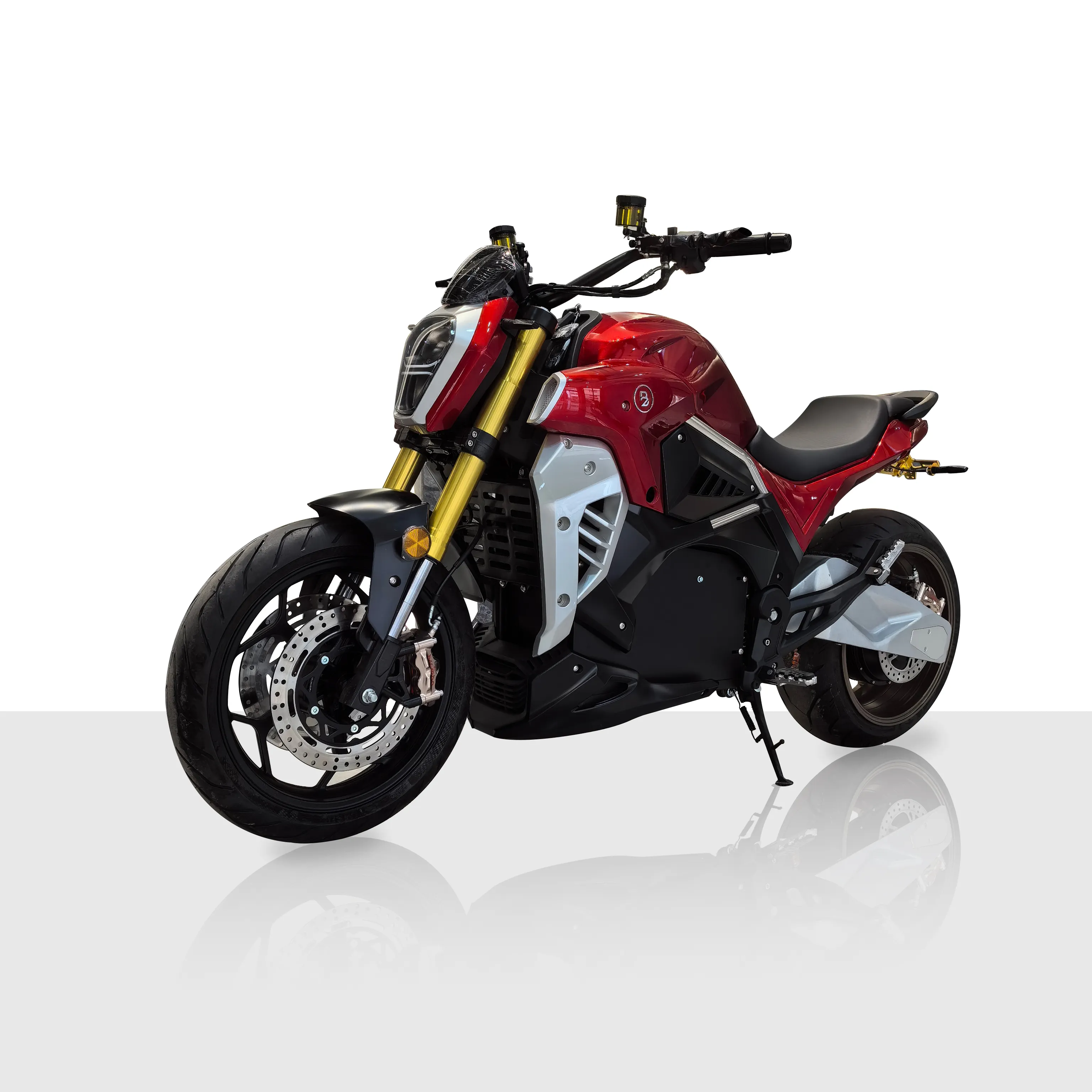 Motocicleta eléctrica potente 8000W de moda del nuevo diseño 72v del alto grado con RCS y Brembo