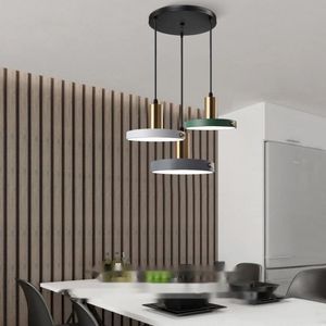<span class=keywords><strong>Plafonnier</strong></span> led suspendu au design nordique post-moderne, éclairage d'intérieur, luminaire décoratif de plafond, idéal pour un bureau, une chambre à coucher, ou un restaurant - Product Image 1
