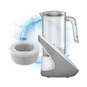 Ioniseur d'eau portatif avec générateur d'hydrogène H2, ml, pour voyage, avec système d'électrolyse, bouteille d'eau en verre - Product Image 4