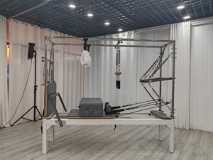 Convertisseur d'équipement de fitness, siège étendu, reconfigurateur de Pilates en aluminium pour aérobic aérien complet avec Cadillac - Product Image 5