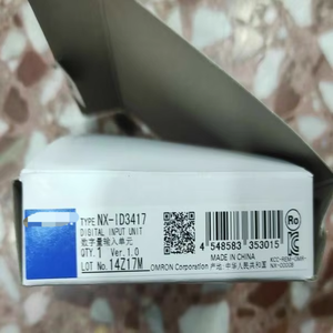 ใหม่และเป็นของแท้ Nx Series Nx-id3417 V1 - ยูนิตอินพุตดิจิทัล Id3417 ระบบอัตโนมัติแบบตั้งโปรแกรมได้สำหรับอุตสาหกรรม - Product Image 1