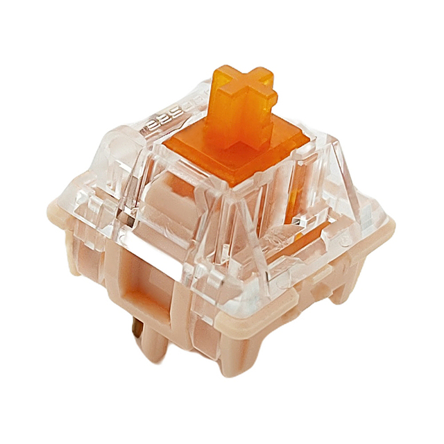 Coral clear Nylon Switch OEM ODM Mechanical Keyboard Switch 60g 70g Mx Blue Red Yellow Silent Black Switches