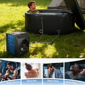 Refroidisseur d'eau portable puissant à refroidissement rapide et réfrigérant écologique adapté aux salles de sport, refroidisseur d'eau professionnel 1HP - Product Image 4