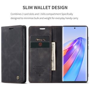 Étui portefeuille rétro en cuir PU <span class=keywords><strong>Caseme</strong></span> pour <span class=keywords><strong>Huawei</strong></span> Mate 60 Pro Plus 30 P Smart 2019 Nova <span class=keywords><strong>Lite</strong></span> 3 Enjoy 7S Y7S avec fermeture magnétique - Product Image 6