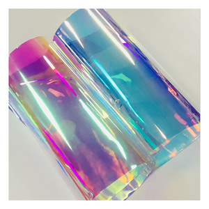 Film holographique transparent brillant en PVC, autocollant soluble dans l'eau pour sacs, chaussures, cadres <span class=keywords><strong>photo</strong></span> - Vente chaude - Product Image 3