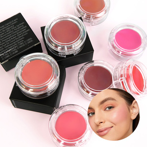 Rubor en Crema Mineral de 7 Colores, Resistente al Agua, Mate, para <span class=keywords><strong>Maquillaje</strong></span> Facial, Marca Privada, Sin Pedido Mínimo, Larga Duración, Vegano, Alta Pigmentación, para Piel Clara - Product Image 1