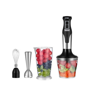 Electric 4 In 1 Food Processor Blender <b>Meat</b> <b>Grinder</b> Egg Beater Baby Food Maker Portable Single Speed Black Plastic - Product Image 2