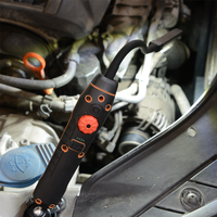 Lampe d'inspection LED fine à fixation magnétique, bras flexible en caoutchouc, légère et portable, avec variateur d'intensité pour l'inspection automobile