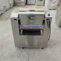 Pétrin silencieux robuste 15-75 kg 1500W-4500W en acier inoxydable, équipement commercial pour la fabrication du pain