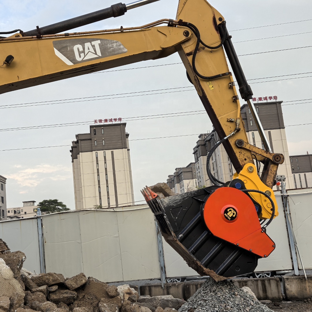 MOTEK Factory Heavy Duty Jaw Crusher Bucket Engine-Powered Construction Machinery New Condition Rock Stone Demolition Grapples