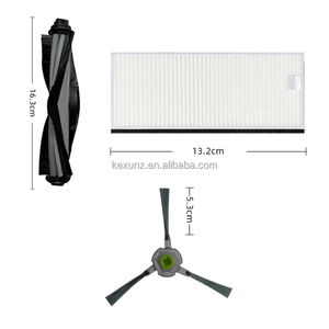 Ajustement pour <span class=keywords><strong>Ecovacs</strong></span> Deebot OZMO U2 DGN22 YEEDI K650 <span class=keywords><strong>Robot</strong></span> aspirateur accessoires brosse latérale principale filtre HEPA vadrouille pièces en tissu - Product Image 3