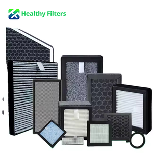 <span class=keywords><strong>Filtre</strong></span> HEPA H13 et <span class=keywords><strong>charbon</strong></span> actif personnalisé EN779, haute efficacité, remplacement pour la filtration des purificateurs d'air - Product Image 1