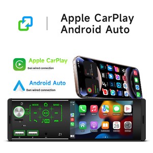 Nuevo Reproductor MP5 con Pantalla Táctil CarPlay, Doble USB, Conexión Inalámbrica, Iluminación Colorida, Compatible con Tarjetas USB y Radio - Product Image 3