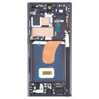 OLED / Incell rakitan Digitizer layar sentuh LCD dengan pengganti bingkai untuk Samsung Galaxy S23 Ultra