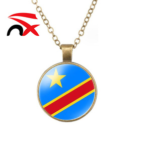 Giacca, Cappello, Collana, T-shirt e Braccialetto Personalizzati con Bandiera della Repubblica Democratica del Congo per la Coppa del Mondo di Calcio 2026 - Product Image 4