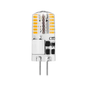 G4 หลอดไฟ LED 1.95W 48 LED 3014 DC/AC 12V ชิป SMD LED ข้าวโพดหลอดไฟซิลิคอนคริสตัลโคมไฟเปลี่ยน 20W แสงฮาโลเจน