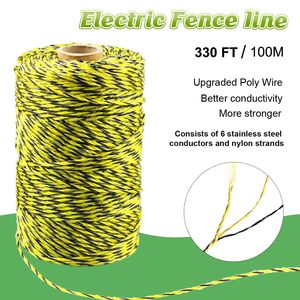 Proteggi le tue vigneti dai cervi con recinzione elettrica e polietilene, perfetta per l'allevamento di bestiame e la protezione delle colture - Product Image 5
