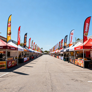 Tenda fieristica pubblicitaria impermeabile resistente personalizzabile 3m x 6m 10x20 40mm esagonale in alluminio 600D tenda a baldacchino Oxford - Product Image 6