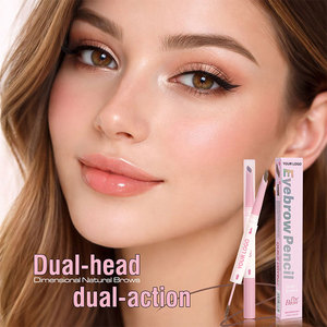 Lápiz de Cejas 2 en 1 de Doble Punta con Tinte en Gel, Resistente al Agua y de Larga Duración, con Logotipo Personalizado y Marca Privada - Product Image 5