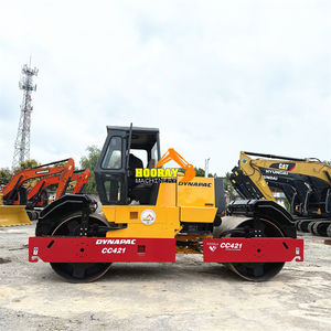 Rouleau compresseur vibrant à double tambour Dynapac CC21 - Moteur DEUTZ 44,7 kW - Capacité de montée de 20 % - Occasion - Vente Flash - Product Image 2