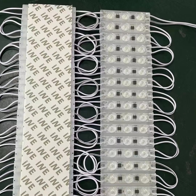 220v LED Light Pixel Light RGB LED Backlight Injection Module 160degree LED Module Light High Power 1.5w