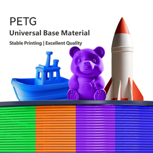 Fil PETG sans bobine, multicolore, esthétique, stable, diamètre écologique 1,75 mm pour impression 3D Bambu Creality - Product Image 5