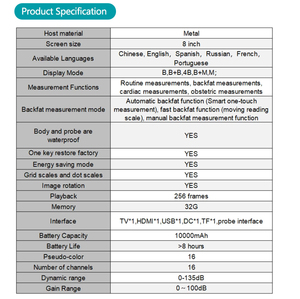 Thú Y siêu Máy quét máy xách tay chăn nuôi phát hiện mang thai cừu gia súc lợn động vật thai nhi thử nghiệm - Product Image 3