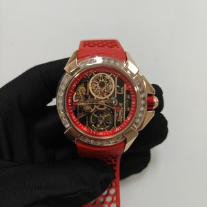 Orologio Meccanico Automatico di Lusso Jacob and <span class=keywords><strong>Cos</strong></span> C7 in Acciaio Inossidabile, Antiurto, con Tourbillon Cavo e Impermeabile per Uomo - Product Image 2