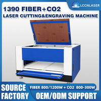 Machine à laser CO2 à fibre LCCNLASER, longue durée de vie, processeur professionnel pour métaux et non-métaux, 1390, acier inoxydable