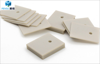 99% haute pureté personnalisé AIN substrat céramique de nitrure d'aluminium produits électroniques haute performance dissipation thermique gratuite