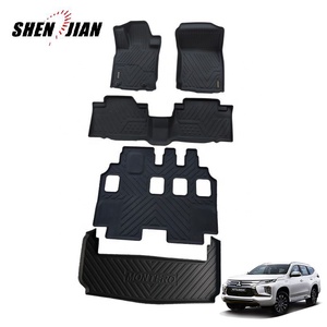 Hilux revo piso mat plástico de auto barato esteras para piso otros exterior Accesorios para <span class=keywords><strong>Pajero</strong></span> conjunto completo de - Product Image 2