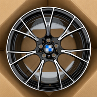 Jantes en alliage forgé noir brillant usiné 18 19 20 pouces 5x112 5x120 Y-Spoke style 789M pour BMW M2 M3 M4 M5 en stock
