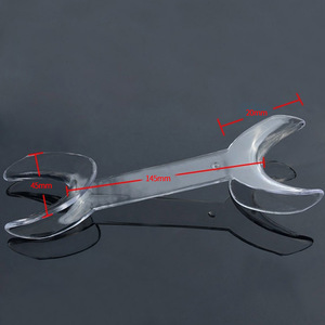 Abridor Bucal Dental XuanYang, Gancho Transparente de Doble Cabeza, Herramienta de Soporte Oral para Adultos, Uso Desechable - Product Image 2