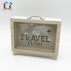 <span class=keywords><strong>Venta</strong></span> al por mayor de madera pequeña casa <span class=keywords><strong>en</strong></span> forma de caja de dinero de <span class=keywords><strong>banco</strong></span> - Product Image 6