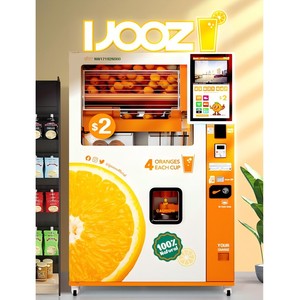 Distributore automatico completamente automatico di spremiagrumi arancione con Display Touchscreen distributore automatico di <span class=keywords><strong>succo</strong></span> d'<span class=keywords><strong>arancia</strong></span> supporto pagamento multiplo - Product Image 1