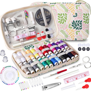 Kit de couture 130 pièces, ensemble de fils, aiguilles <span class=keywords><strong>et</strong></span> ciseaux, kit de réparation, cadeau d'anniversaire pour petite amie, où <span class=keywords><strong>acheter</strong></span> des produits en gros - Product Image 1