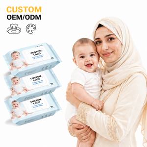 Lingettes humides écologiques pour peaux sensibles, prix usine, pour le nettoyage - Product Image 1